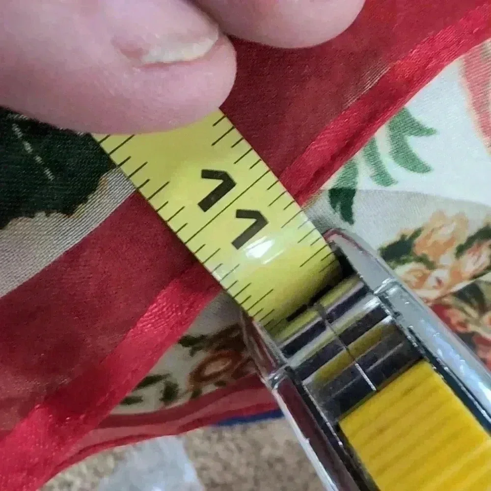 Vintage Festive Holiday Scarf 11x52 in
